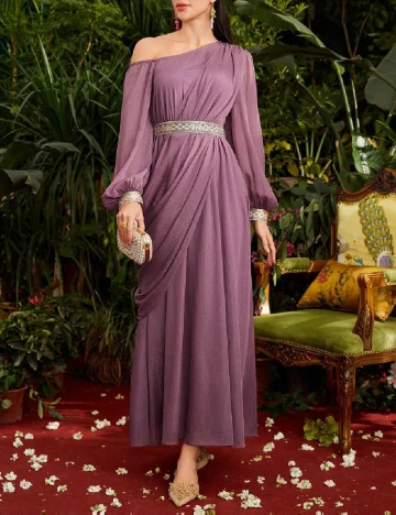 Rochie lunga SHEIN, mov