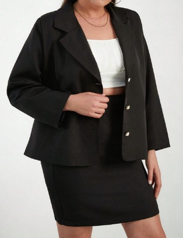 Compleu SHEIN CURVE, negru