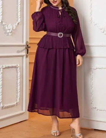 Rochie lunga SHEIN CURVE, mov