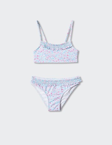 Costum de baie Mango Kids, bleu