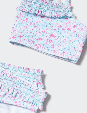 Costum de baie Mango Kids, bleu