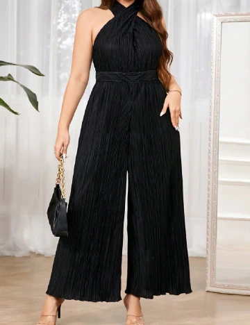 Salopeta SHEIN CURVE, negru