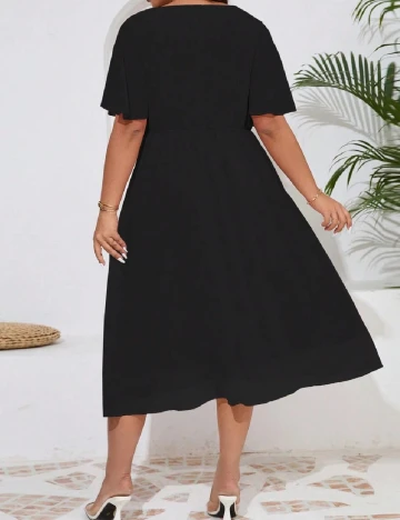 Rochie medie SHEIN CURVE, negru