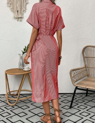 Rochie medie SHEIN, rosu