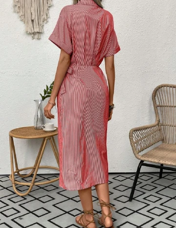 Rochie medie SHEIN, rosu