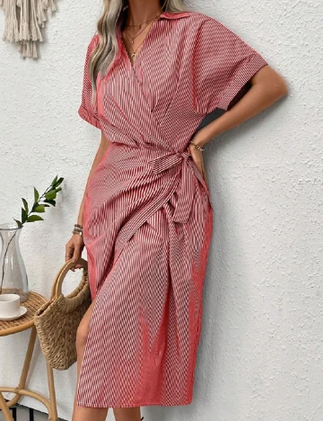 Rochie medie SHEIN, rosu