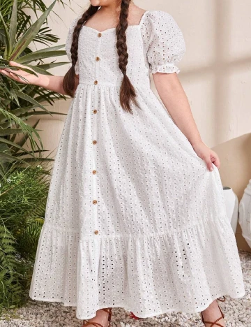 Rochie Shein Kids, alb