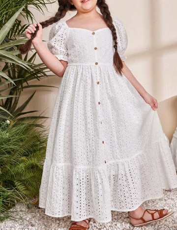 Rochie Shein Kids, alb