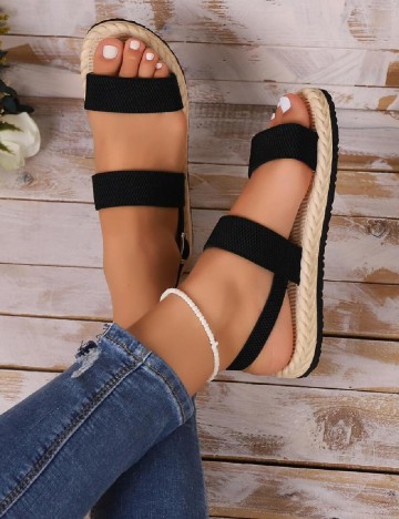 Sandale SHEIN, negru