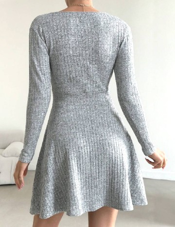 Rochie scurta SHEIN, gri