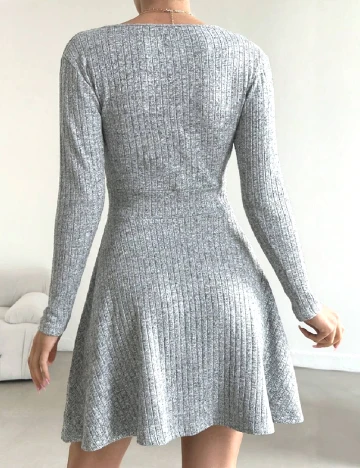 Rochie scurta SHEIN, gri