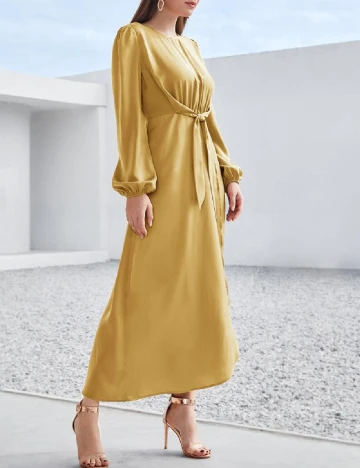 Rochie medie SHEIN, galben Galben