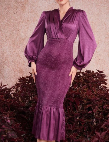 Rochie medie SHEIN, mov