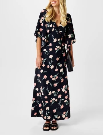 Rochie lunga Biba, negru Negru