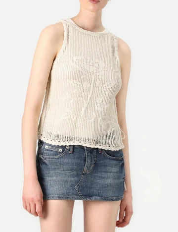 Fusta Urban Outfitters, albastru Albastru