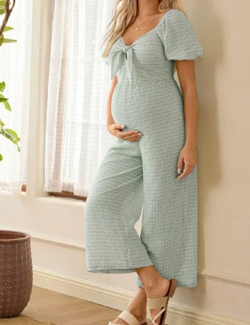 Salopeta SHEIN Maternity, verde