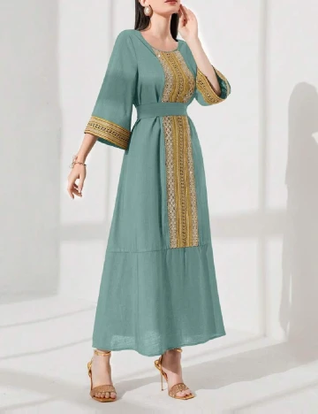 Rochie lunga SHEIN, albastru