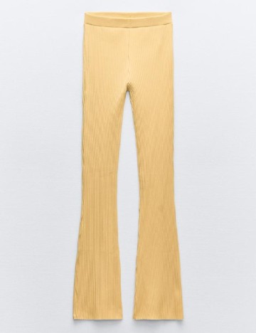 Pantaloni Zara, galben