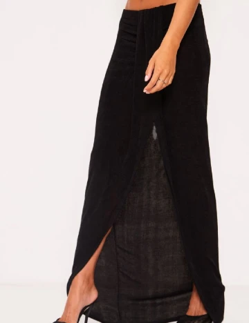 Fusta PRETTYLITTLETHING, negru
