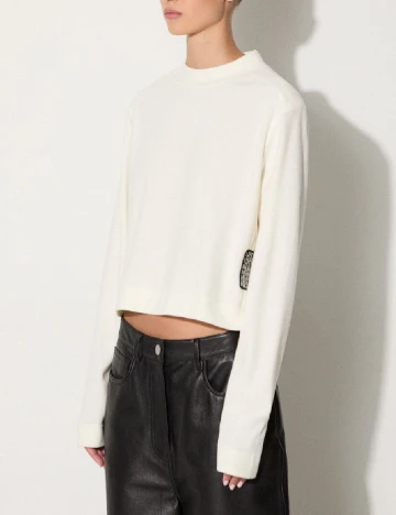Bluza Rains, alb Alb
