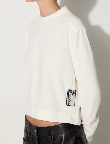 Bluza Rains, alb Alb