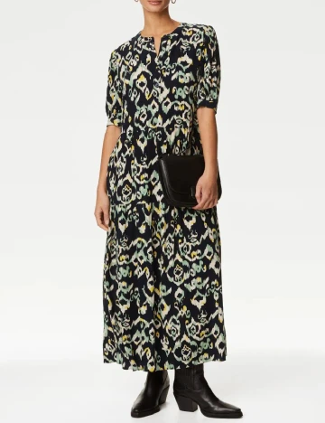 Rochie lunga M&S Collection, bleumarin inchis