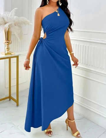 Rochie lunga SHEIN, albastru