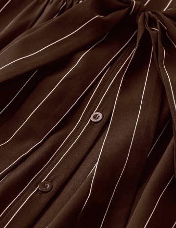 Rochie medie SHEIN CURVE, maro