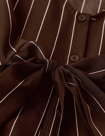 Rochie medie SHEIN CURVE, maro