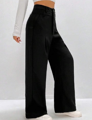 Pantaloni SHEIN, negru