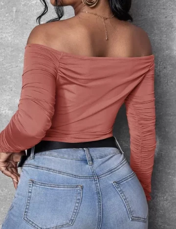 Top SHEIN, roz pudra