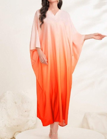 Rochie lunga SHEIN, portocaliu