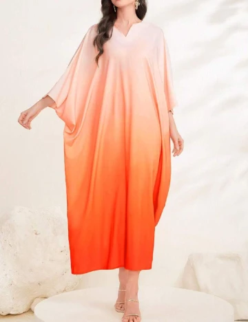 Rochie lunga SHEIN, portocaliu