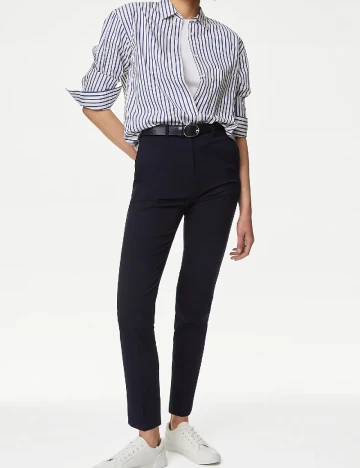 Pantaloni M&S Collection, bleumarin inchis