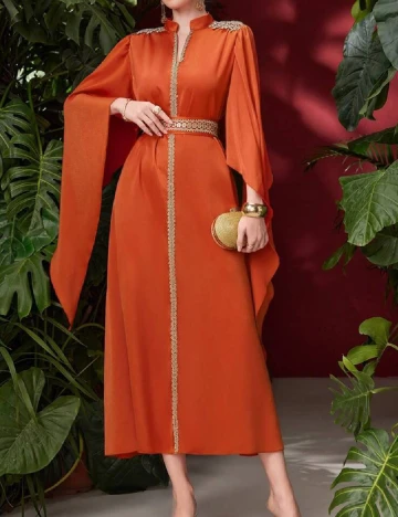 Rochie medie SHEIN, portocaliu