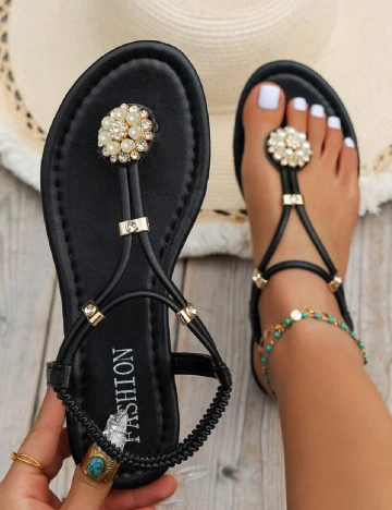 Sandale SHEIN, negru