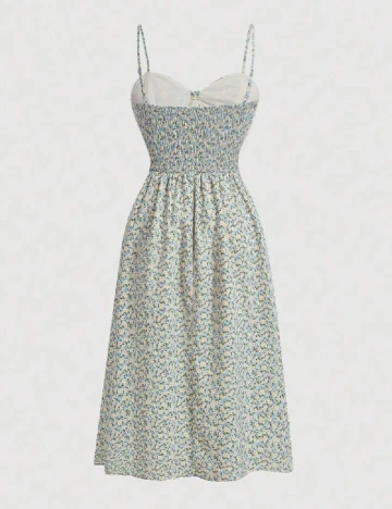 Rochie medie SHEIN CURVE, floral print