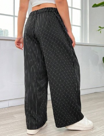 Pantaloni SHEIN CURVE, negru