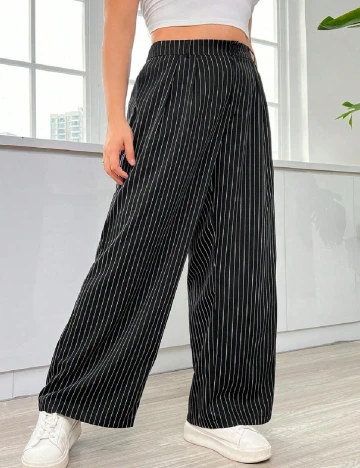 Pantaloni SHEIN CURVE, negru