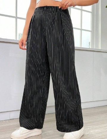 Pantaloni SHEIN CURVE, negru