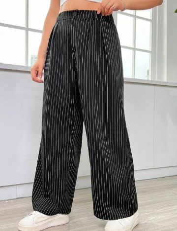 Pantaloni SHEIN CURVE, negru