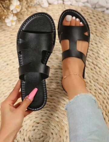Slapi SHEIN, negru