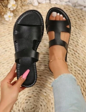 Slapi SHEIN, negru