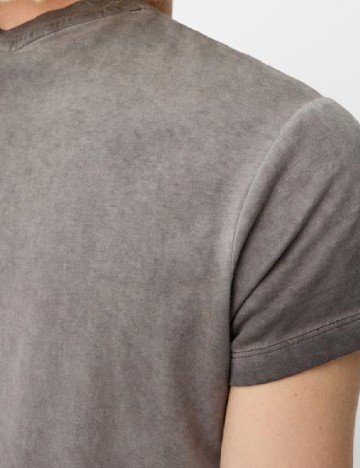 Tricou Bershka, gri