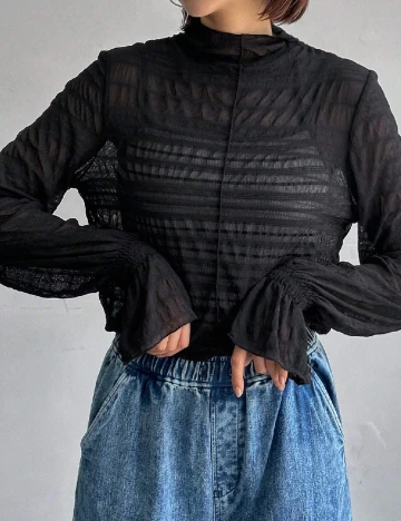 Bluza SHEIN, negru