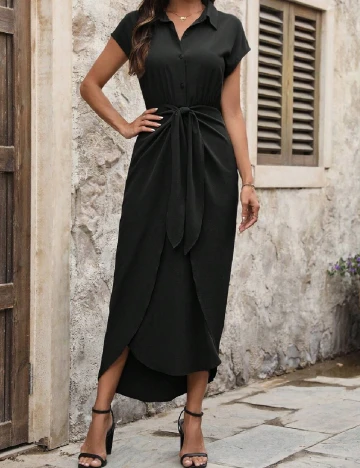 Rochie lunga SHEIN, negru