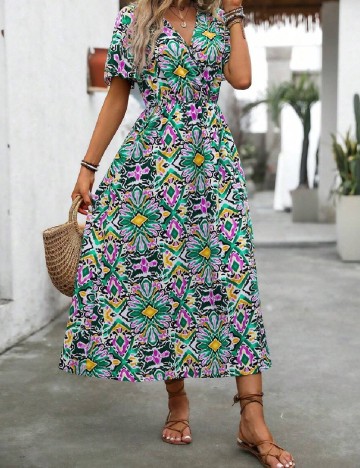 Rochie lunga SHEIN, mix culori