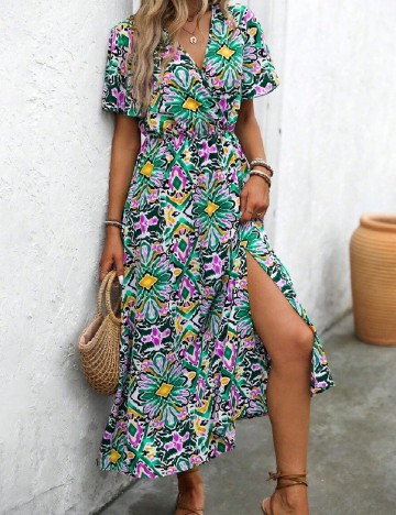 Rochie lunga SHEIN, mix culori
