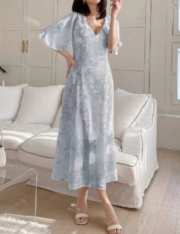 Rochie medie SHEIN, albastru