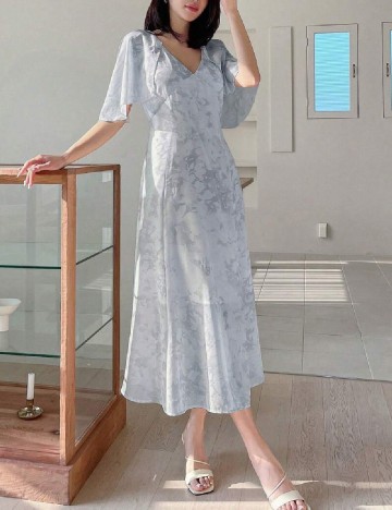 Rochie medie SHEIN, albastru